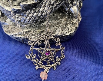 VICTORIAN Witches PENTACLE & Sigil of Lilith Pendents