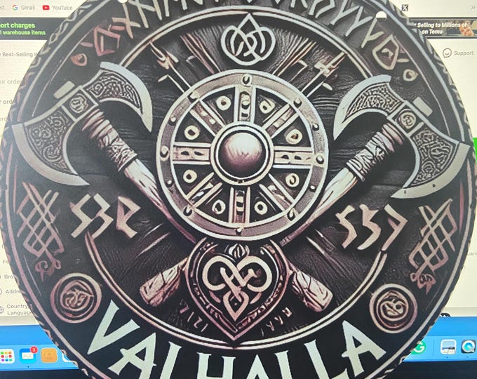 VIKINGS  PLAQUES Awake the Viking in You.