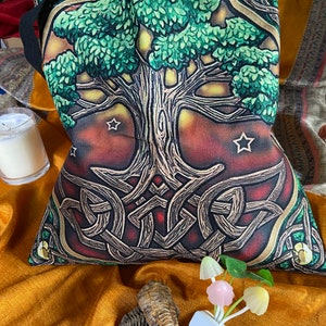 Colorful Tree of Life LARGE TOTE/BAG