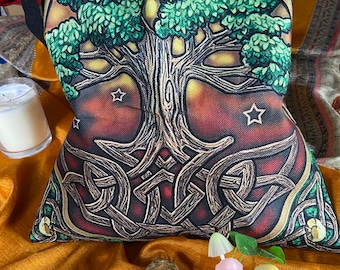 Colorful Tree of Life LARGE TOTE/BAG