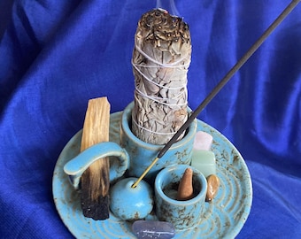 INCENSE & SMUDGE HOLDER