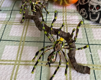 Spiderzilla Brooch