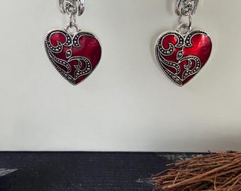 Victorian HEARTS with BATS