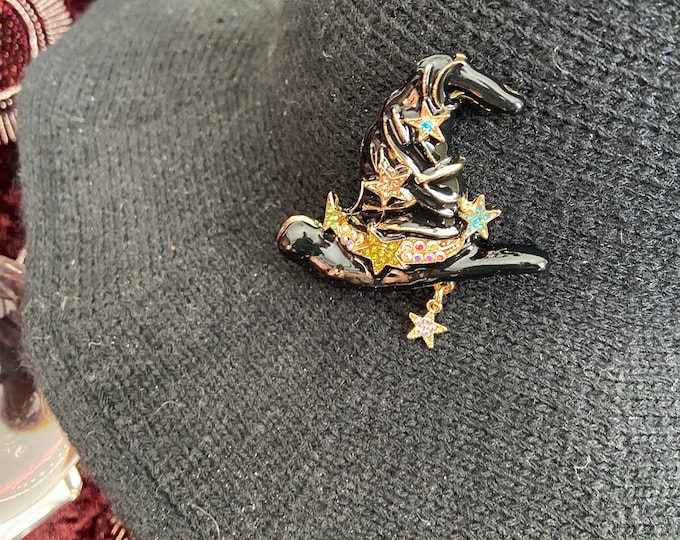 My FAVORITE WITCHES HAT  Brooch