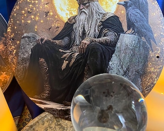 ODIN the FATHER of Norse Gods PLAQUE