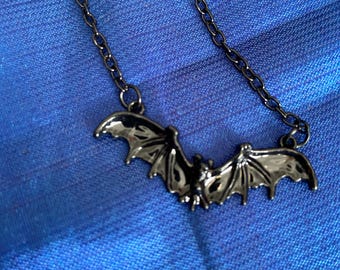 Black Bat Flying BAT