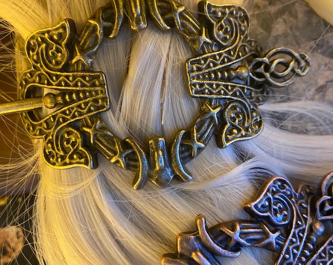 NEW:  VICTORIAN and Dragon Hair Pins 2 Styles