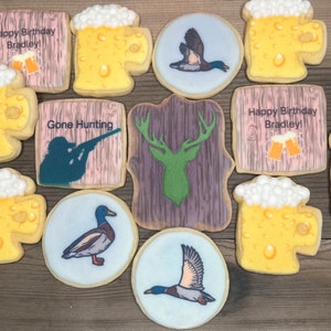 Hunting Themed Sugar Cookies