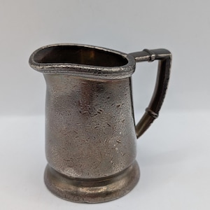 Vintage Hotel Statler 2 Oz. Silver Soldered 2.5&quot; Creamer - Reed & Barton #6C113