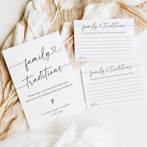 Bord en kaart familietradities | Familietradities Afdrukbare babyshowergames | Babyshoweradvies | Wensen voor baby | Bewerkbaar | S1