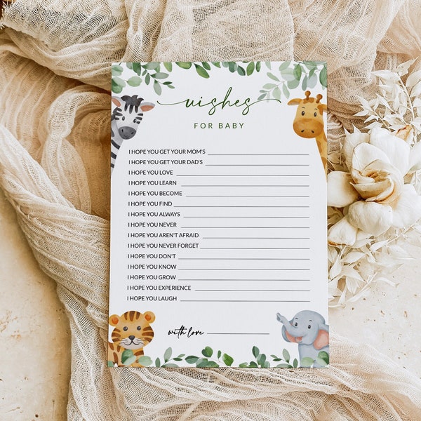 Safari Baby Shower Template Etsy Espa a safari-baby-shower-template-etsy-espa-a
