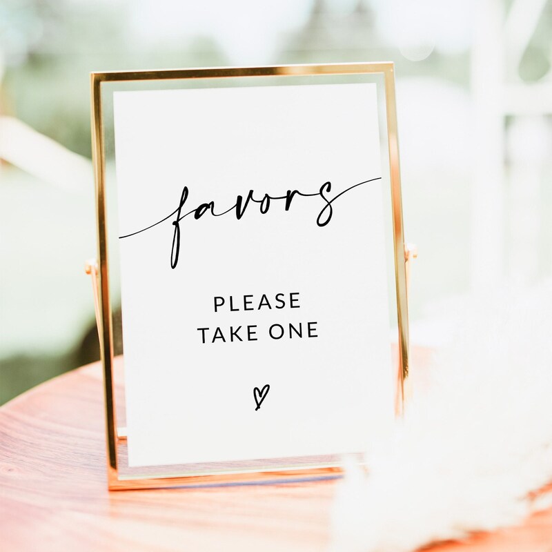 Please Take One Sign - Etsy