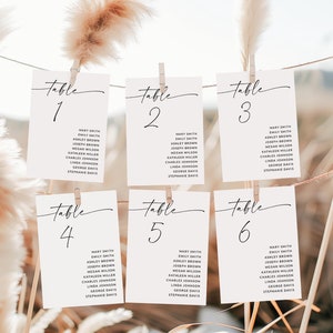 Wedding Seating Chart Signs - Editable Template for Your Seat Awaits! Find Your Seat Sign & Assignments for a Perfect Wedding