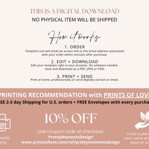 Wedding Invitation Template with Qr Code Wedding Invitation Suite with Photo Wedding Invitation Bundle Rsvp and Details Card A1 image 9