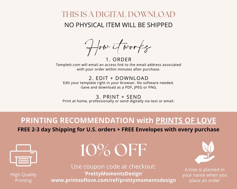 Wedding Invitation Template with Qr Code Wedding Invitation Suite with Photo Wedding Invitation Bundle Rsvp and Details Card A1 image 9