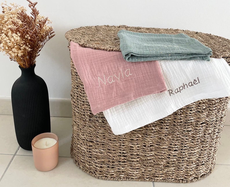 lange brodé personnalisé