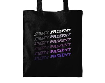 Atiny Present Tote Bag | Ateez Concert Kpop