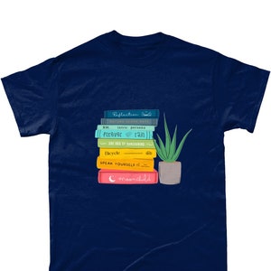 BTS Inspired Namjoon Books Tshirt | Bangtan | Army | Kpop