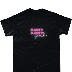 BTS Inspired Party Party Yeah Tshirt | Jungkook | Bangtan | Kpop
