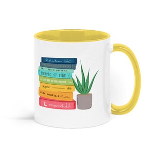 Namjoon BTS RM Inspired Books Mug