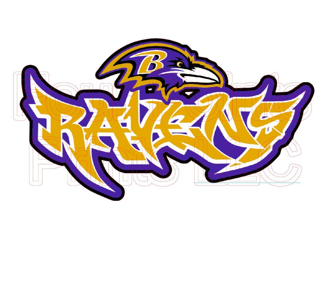 Printed Sublimation Transfer Baltimore Ravens 8.5x11 Holidays Etsy