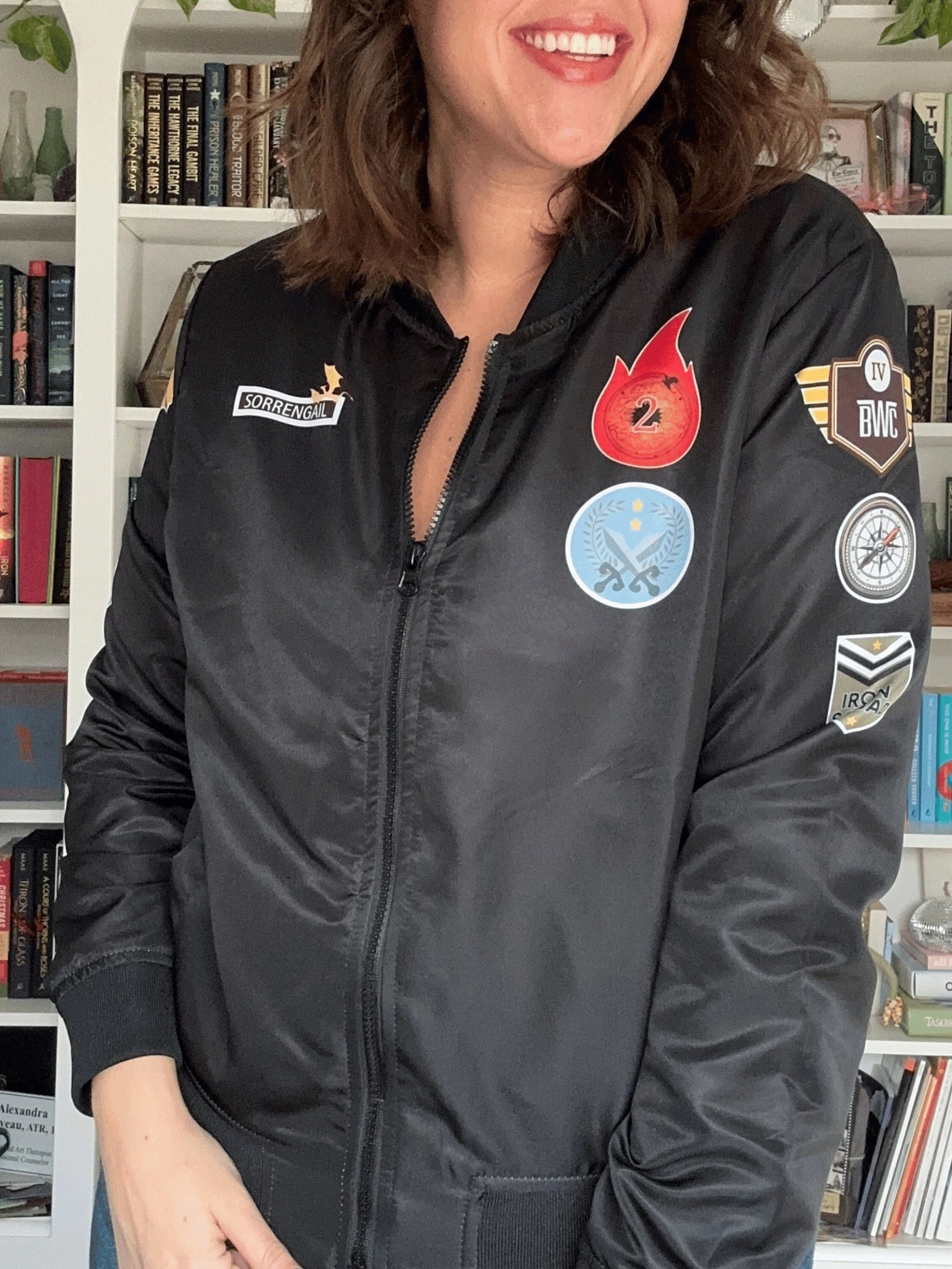 Fourth Wing Flight Jacket, Basgiath War College Jacket, Fourth