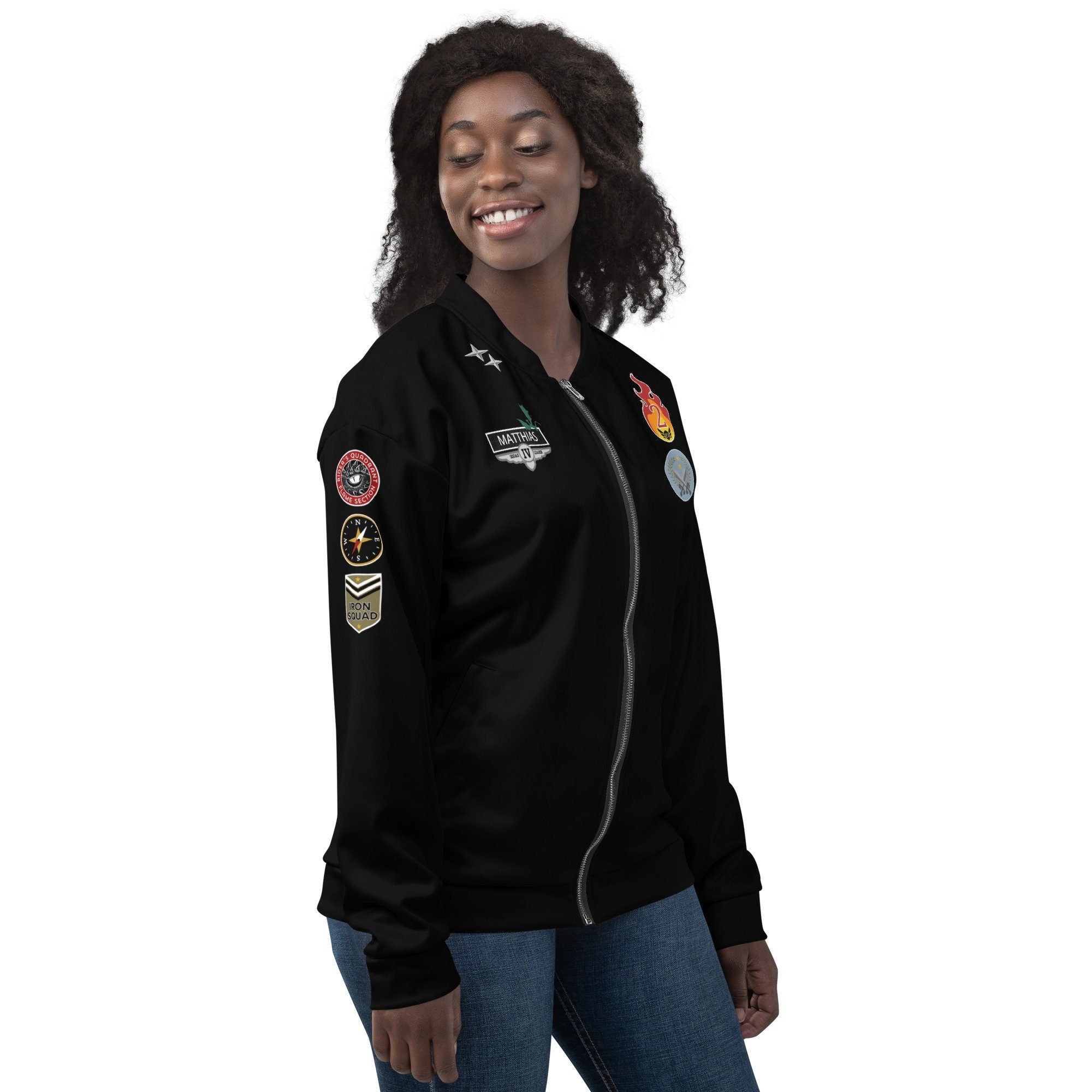 Fourth Wing Flight Jacket, Rhiannon Matthias Jacket, Basgiath War