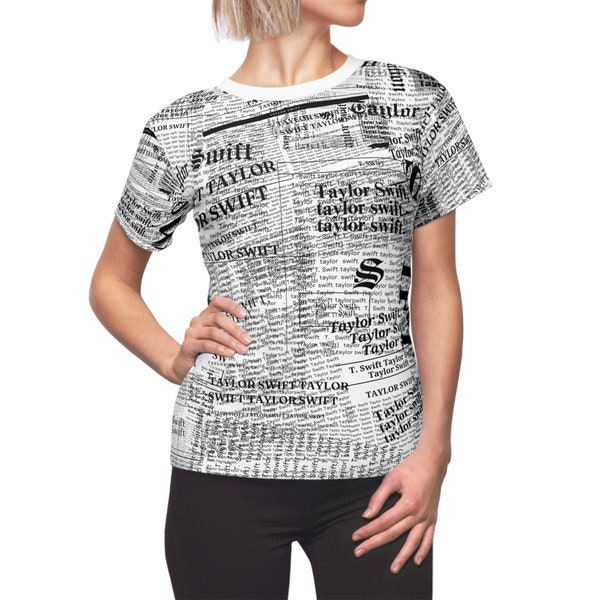 Taylor Swift inspiró la camiseta del periódico de la reputación del periódico