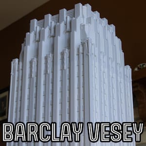 Barclay Vesey | NY Skyscraper Replica | N, Z Scales and more | Architectural 3D Print | Museum Grade