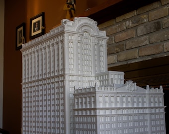 Whitehall Building (and Annex) | NY Skyscraper Replica | TT Scale, N Scale, Z Scale, and More | Architectural Model | Museum-Grade