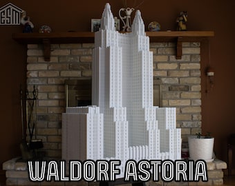 Waldorf Astoria | NY Skyscraper Replica | N, Z Scales and more | Architectural 3D Print | Museum Grade