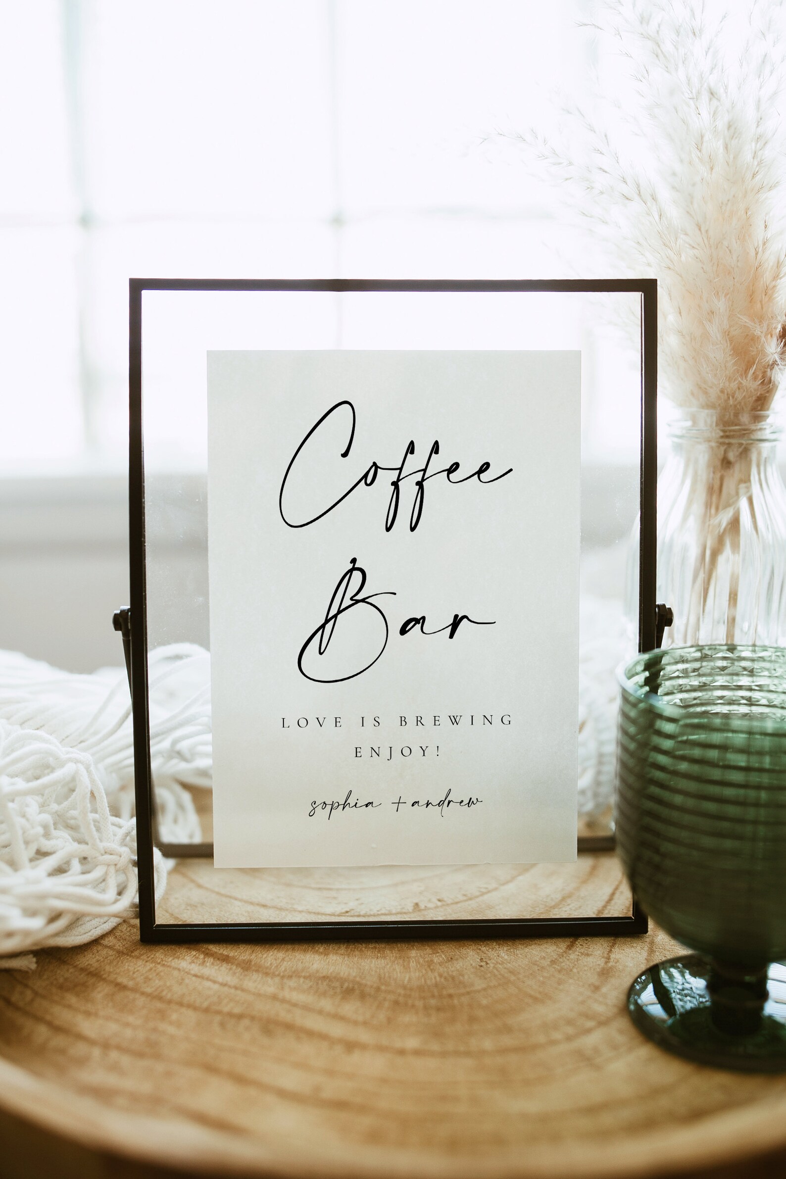 Coffee Bar Sign Coffee Station Sign Coffee Bar Wedding Sign Etsy