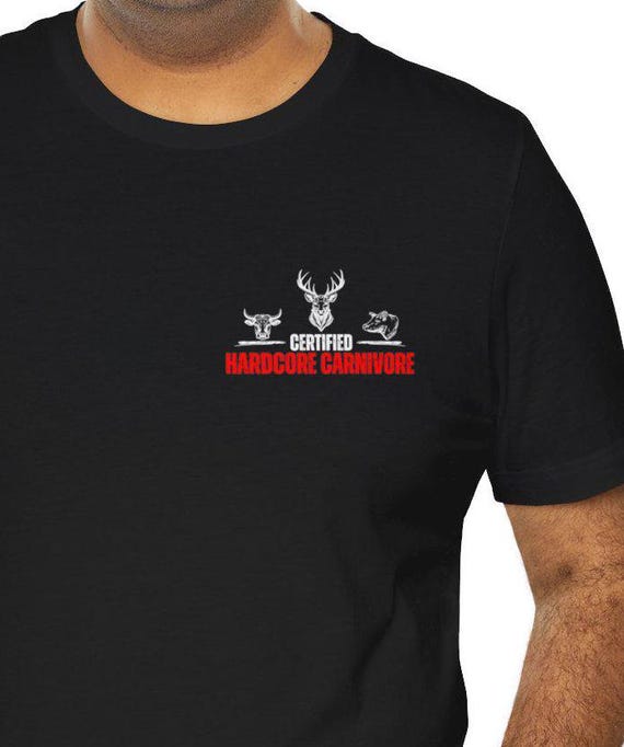Hardcore Carnivore T-Shirt Gifts For Meat Lovers Hardcore Carnivore T-Shirt Gifts For Meat Lovers