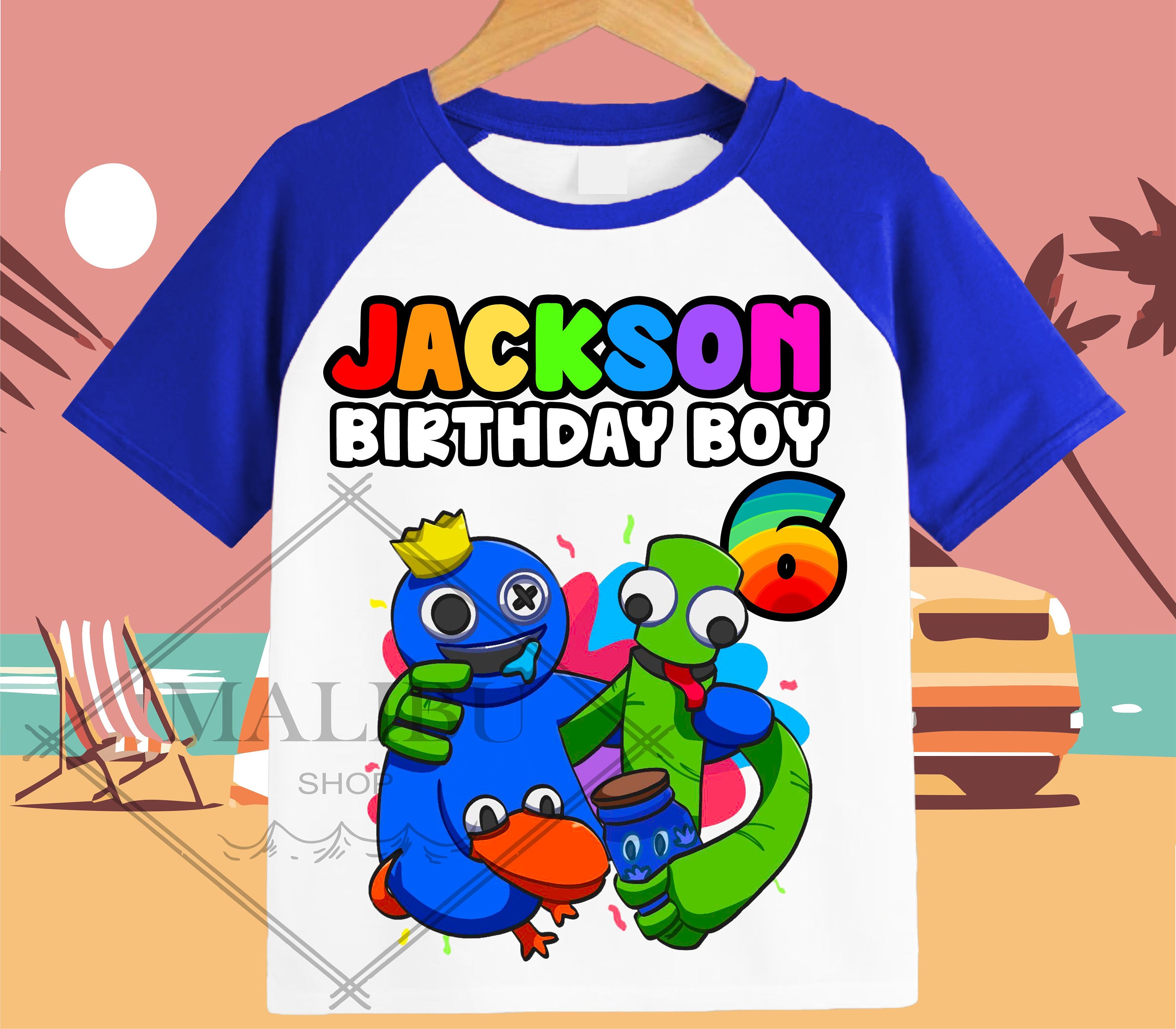 Rainbow Friends Blue Red Orange Green Shirt - TeeUni