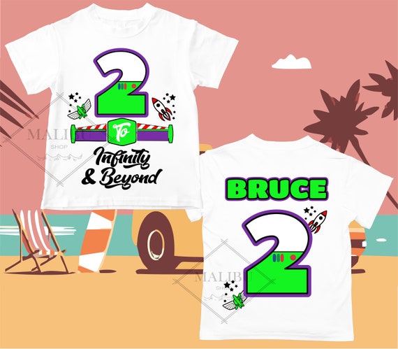 Camiseta personalizada de cumpleanos de Buzz Lightyear camiseta de cumpleanos personalizada camisetas familiares a juego para ninos unisex. Etsy Espana