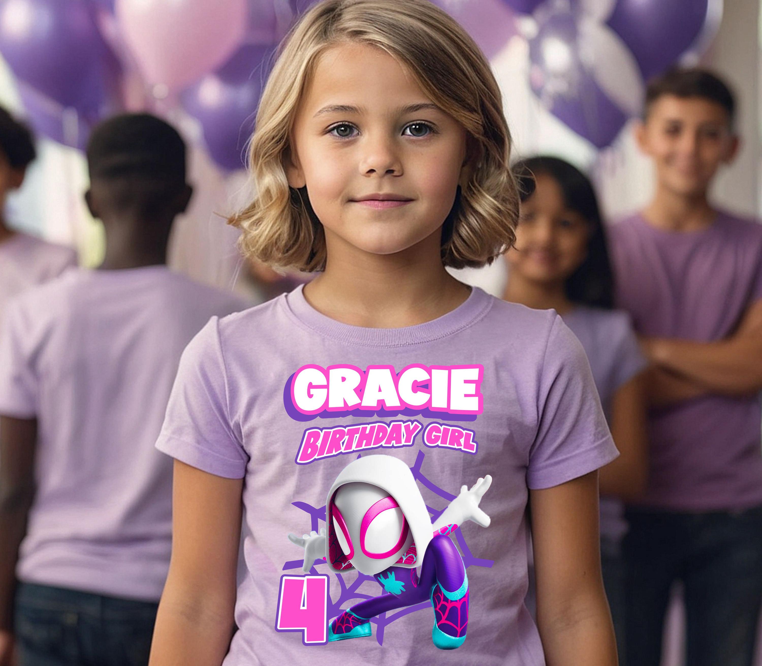 Discover Ghost Spidey and Friends Personalized Shirt Birthday Custom Tshirt