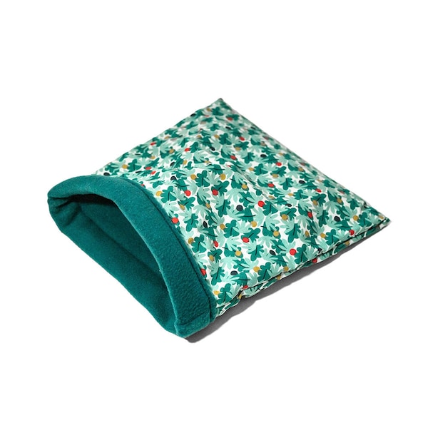Guinea Pig Bed | Snuggle Sack | Sleep Pouch | Fleece with Pattern Print