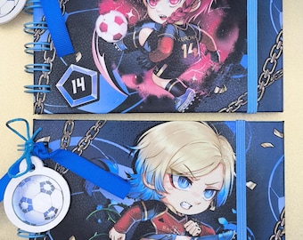 BLLK insp B Lock Blue Lock Anime notebook notebook
