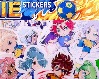 PACK 3 IE Inazuma Eleven stickers / Satin Stickers / Satin Sticker paper 11-13CM
