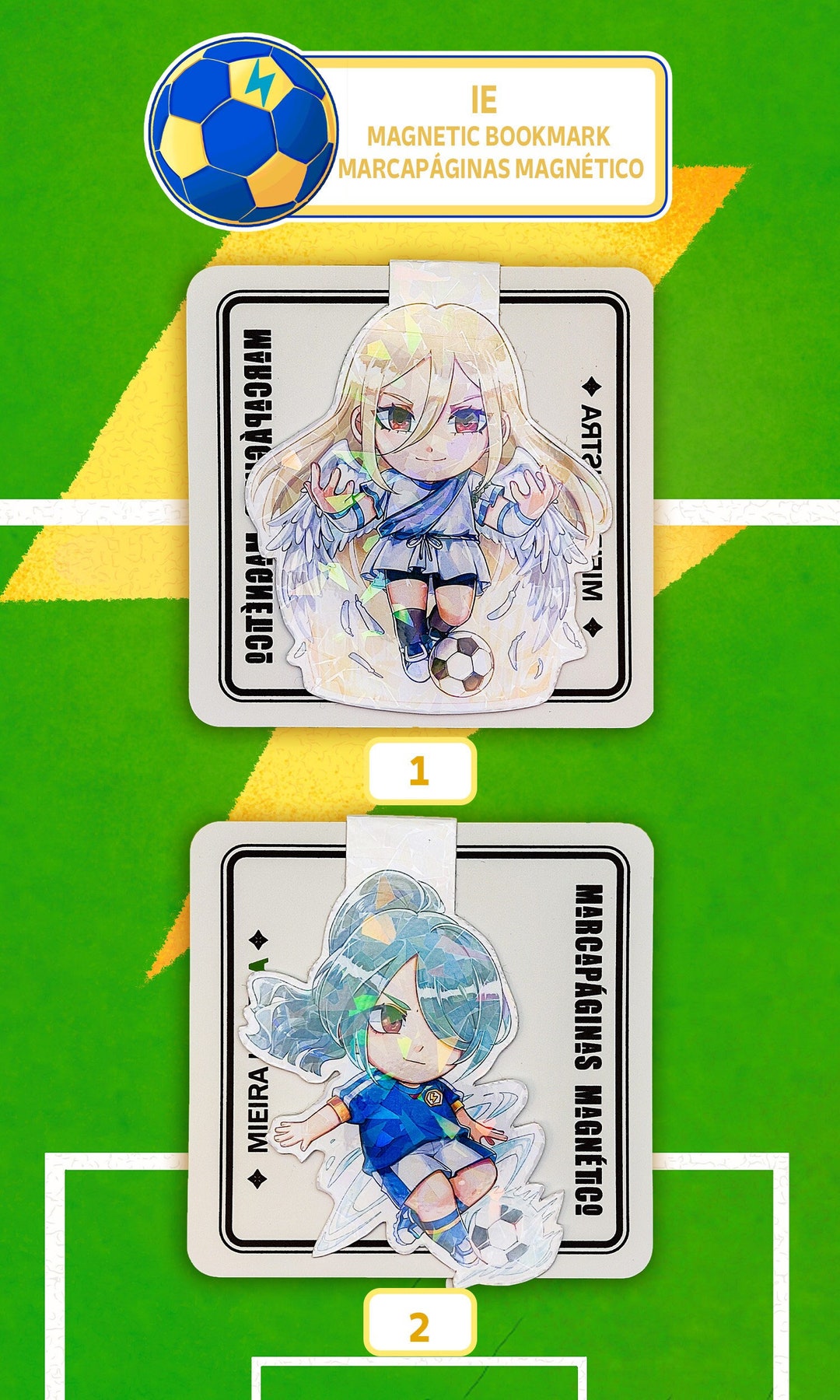 IE Inazuma Eleven/ the Super Eleven Insp Bookmark/ Bookmark - Etsy