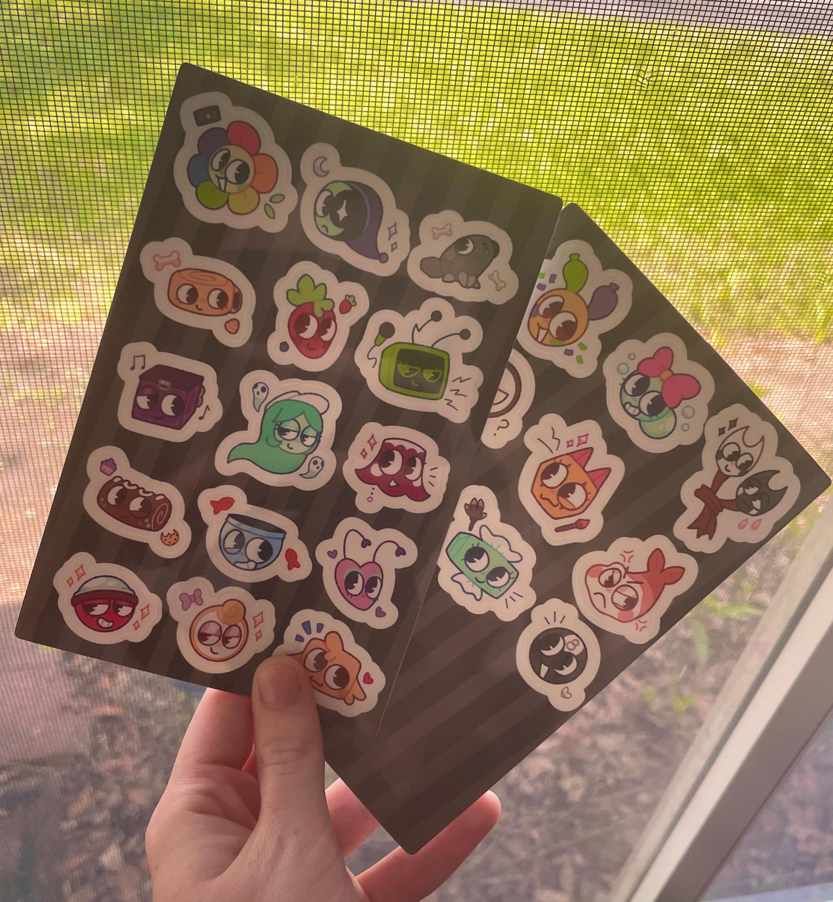 Dandy's World Sticker Sheets - Etsy Canada