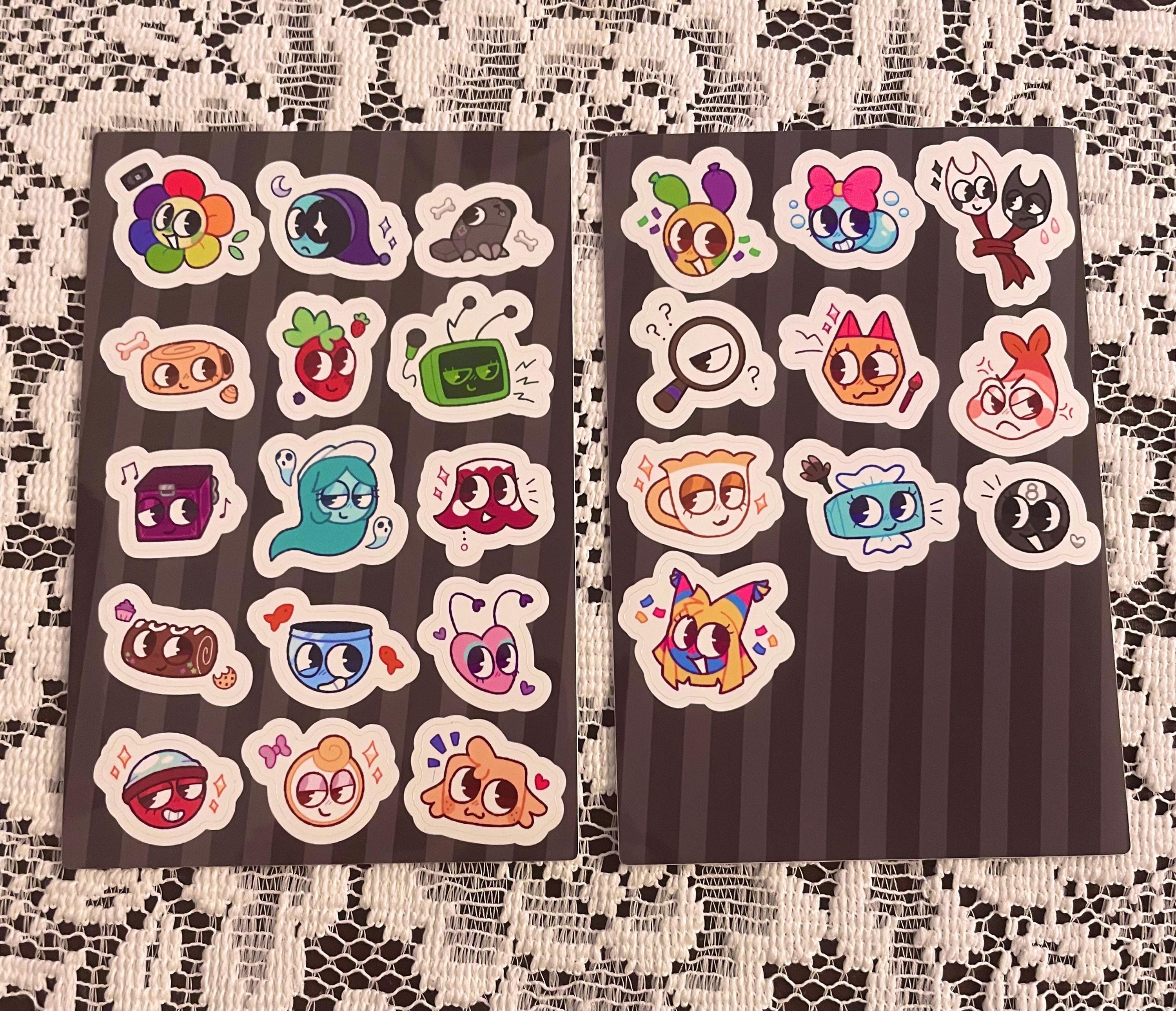 Dandy's World Sticker Sheets - Etsy Canada