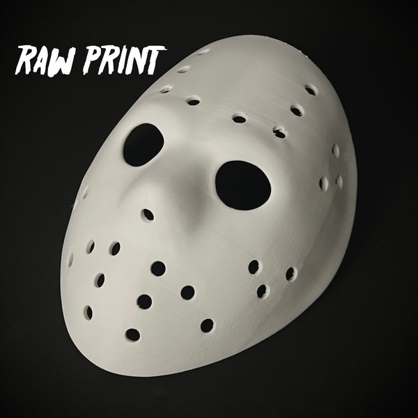 Blank Hockey Mask | 3D Print | Jason's Mask from Friday the 13th