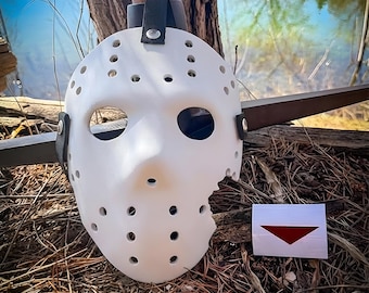 Friday the 13th Part 7 Style Hockey Mask — Blank DIY Kit (with Vinyl Chevron)