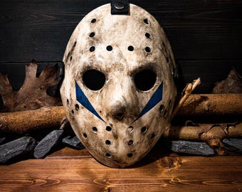 Friday the 13th Part 5: A New Beginning Mask – Handcrafted Horror Replica | 3D Printed, Painted & Strapped