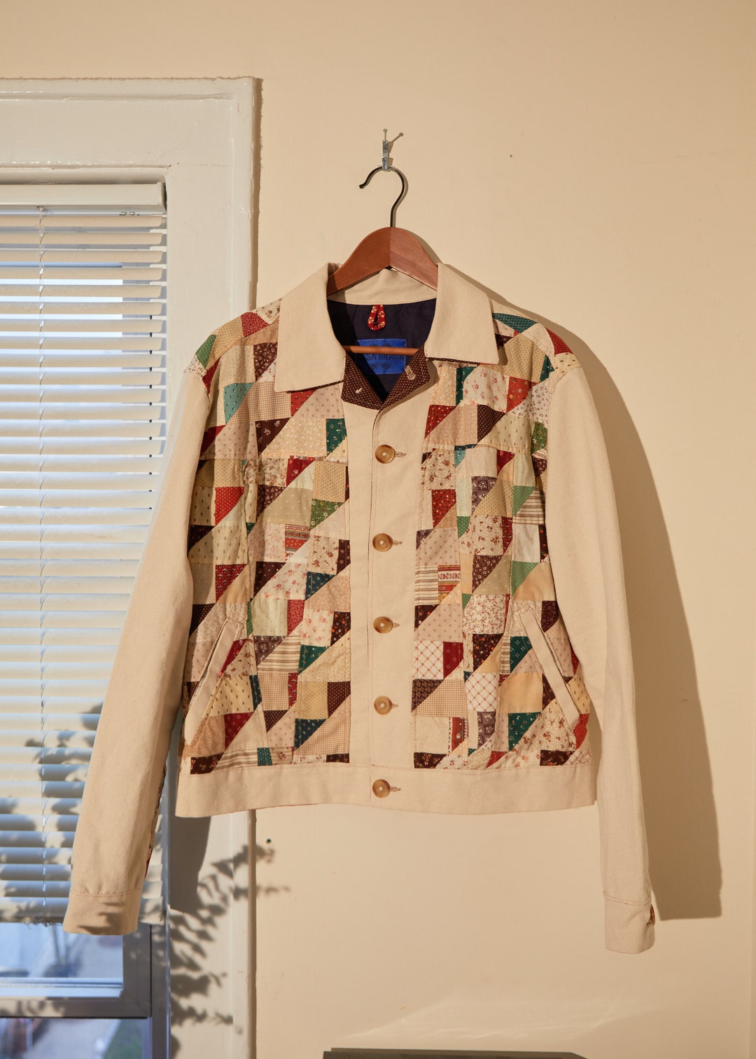 Cottagecore Cabincore OOAK Vintage Quilt Jacket Etsy