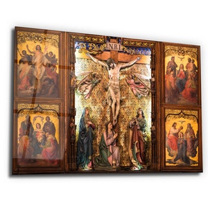 Jesus Christ - Glass Wall Art - Home Decoration - House Warming Gift - Interior Design  - Wall Hangings