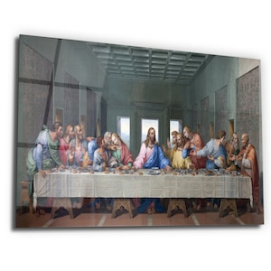 The Last Supper - Glass Wall Art -