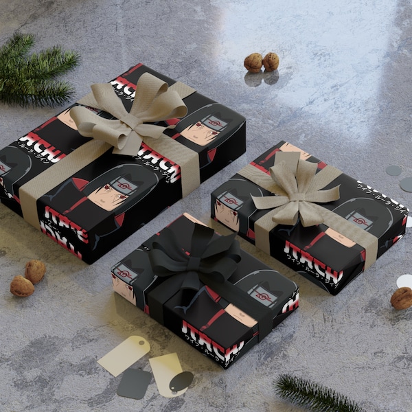 Anime Wrapping Paper Etsy