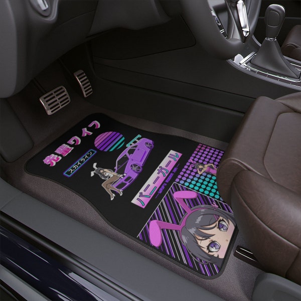 Anime Bunny Girl JDM Car Mat 1 PC